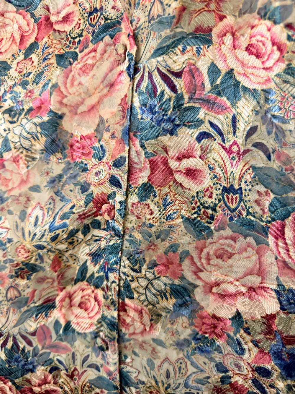 Victoria’s Secret Vintage Floral Button Up Mini Slip Chemise NWT - Picture 3 of 6